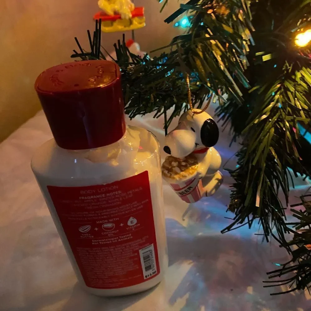 Christmas Winter Candy Apple Set Bath & Body Works Shower Gel & Body Lot…